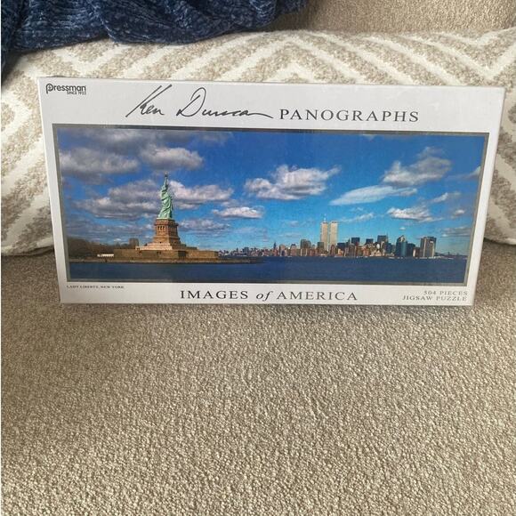 Ken Duncan 504 pc Puzzle Images of America Panographs Lady Liberty, New York - Picture 1 of 3